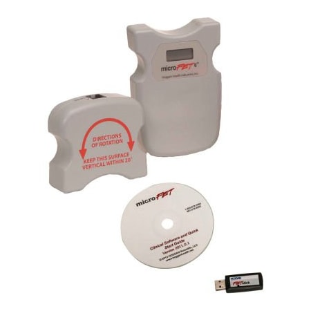 Fabrication Enterprises MicroFET6 Dual Spinal Inclinometer, Wireless with Clinical Software Package 12-0289WC